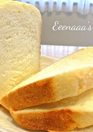 ☆HBで濃厚ミルク食パン☆-レシピのメイン写真