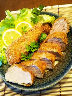 豚カツ!豚ヒレ棒とんかつ♪-レシピのメイン写真