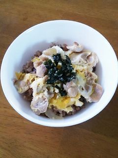 ヘルシーそうな親子丼-レシピのメイン写真