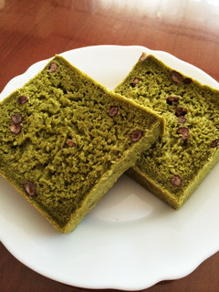 ふわふわ♡小豆入り抹茶パン-レシピのメイン写真