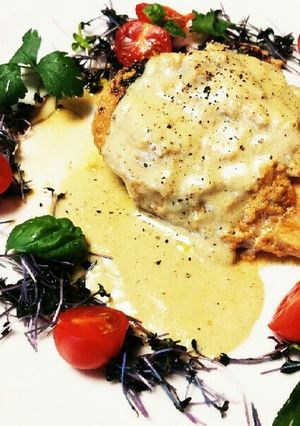 鶏胸肉のカレー豆乳クリームソース-レシピのメイン写真