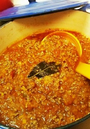 *完熟トマトの手作りミートソース*-レシピのメイン写真