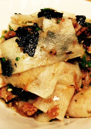【新食感】シャキシャキシソ大根サラダ-レシピのメイン写真