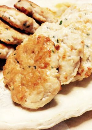 【簡単ヘルシー】鶏ごぼうハンバーグ-レシピのメイン写真
