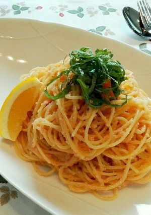 明太子マヨネーズのパスタ～ランチにも～-レシピのメイン写真