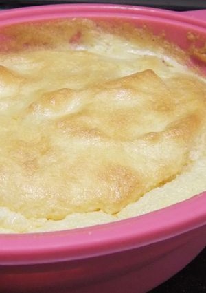 なんちゃってスフレチーズケーキ-レシピのメイン写真