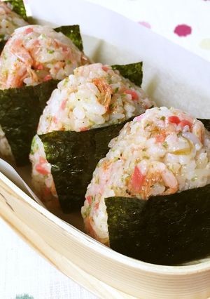 ✿カルシウム満点！お好み焼き味おにぎり-レシピのメイン写真