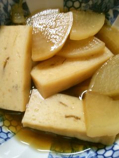 簡単 さっぱり 大根と蒲鉾の和風煮!-レシピのメイン写真