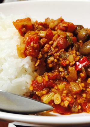 甘いスパイスの、セロリカレー。-レシピのメイン写真