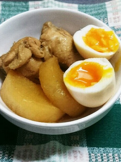 簡単☆鶏手羽元と大根の煮付け-レシピのメイン写真