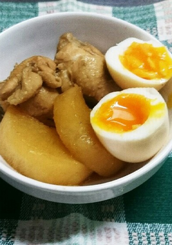 簡単☆鶏手羽元と大根の煮付け-レシピのメイン写真