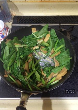 青菜炒め-レシピのメイン写真