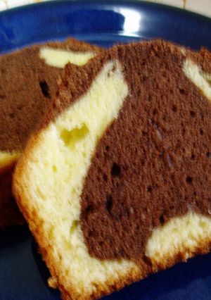 チョコマーブルパウンドケーキ-レシピのメイン写真