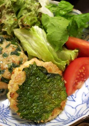大葉つくねバーグ＆にらつくねバーグ-レシピのメイン写真