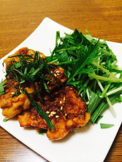 焼き麩の唐揚げ-レシピのメイン写真