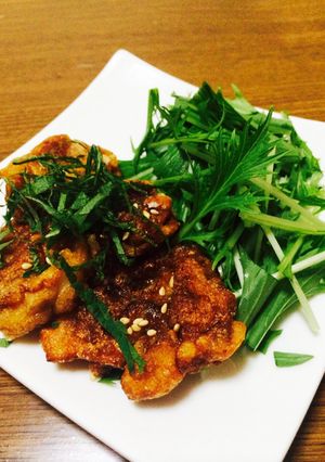 焼き麩の唐揚げ-レシピのメイン写真