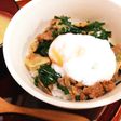 ニラと豚バラのスタミナ丼