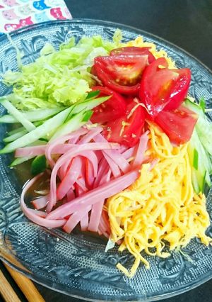 簡単!冷やし中華-レシピのメイン写真