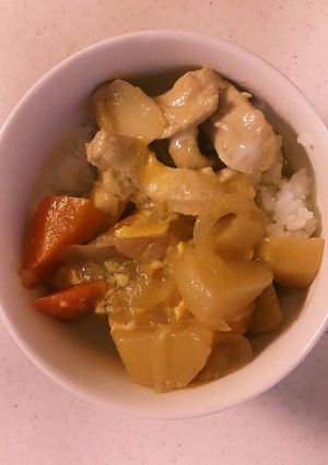 肉じゃがリメイク丼-レシピのメイン写真
