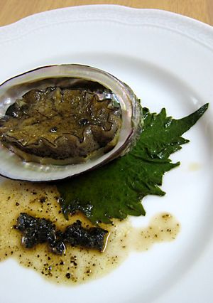 あわびの大葉にんにく醤油ソテー-レシピのメイン写真