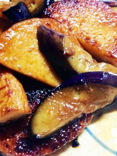 なすと さつま揚げ ピリ辛炒め-レシピのメイン写真