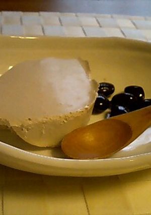 黒豆のレアチーズケーキ-レシピのメイン写真
