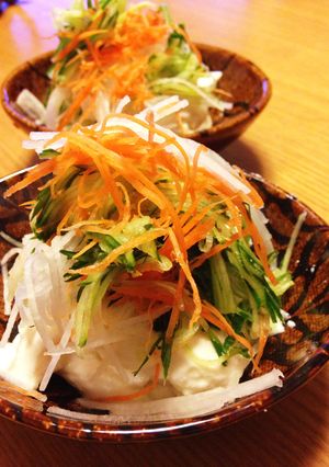 シャキシャキ野菜のっけ盛り冷奴-レシピのメイン写真