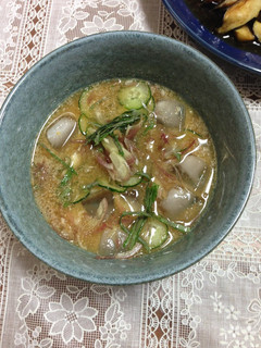 野菜だけで作る冷や汁-レシピのメイン写真