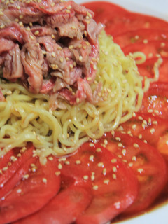 冷やし中華始めました 牛で!-レシピのメイン写真