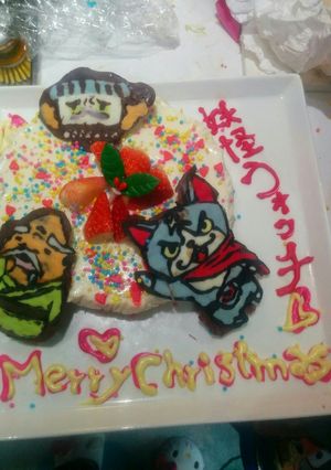 妖怪ウォッチケーキ-レシピのメイン写真