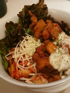 こってり大好き!!!鶏からキムチーズ丼-レシピのメイン写真