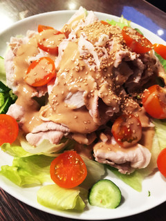 お肉がやわらか〜♩豚しゃぶサラダ-レシピのメイン写真