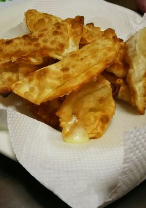 餃子の皮チーズ揚げ-レシピのメイン写真