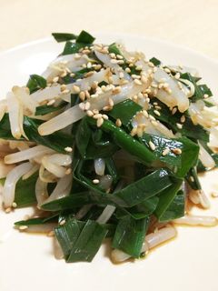 ニラともやし〜簡単ナムル〜-レシピのメイン写真