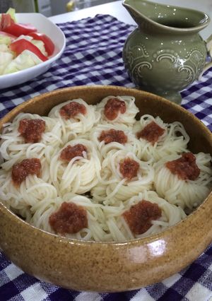 さっぱり♪梅ダレそうめん-レシピのメイン写真