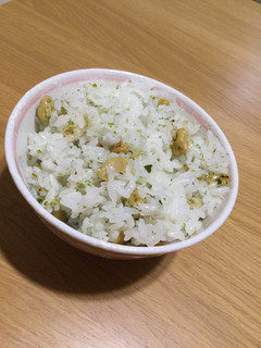青のりと大豆のご飯-レシピのメイン写真