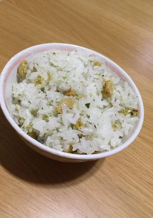 青のりと大豆のご飯-レシピのメイン写真