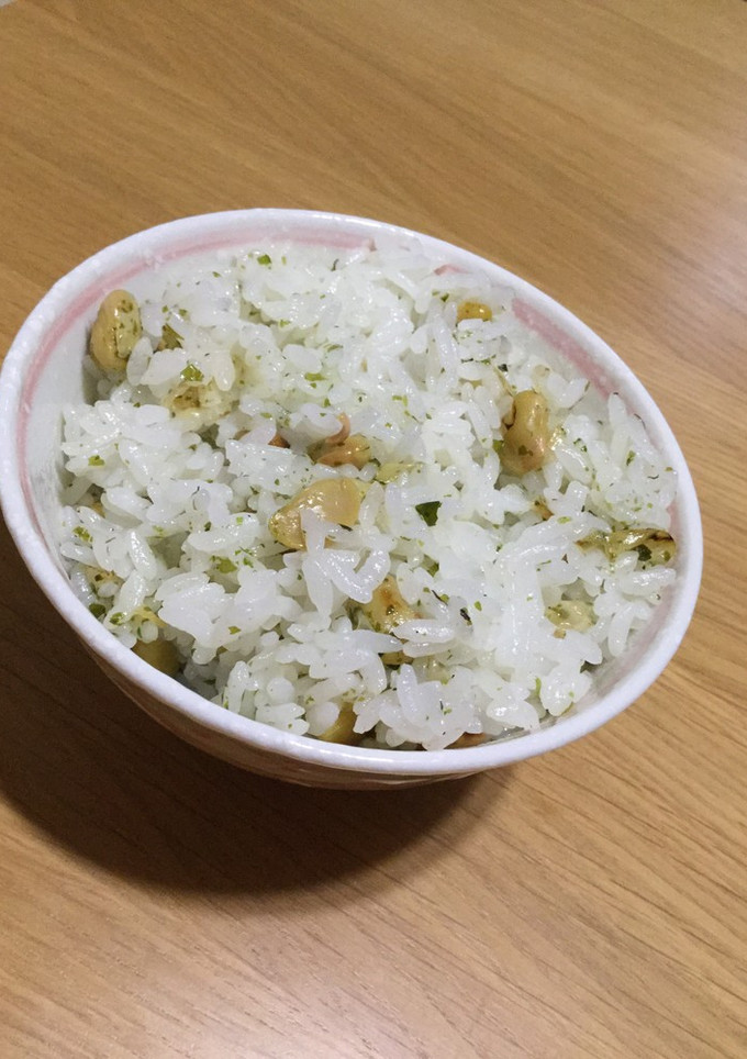 青のりと大豆のご飯-レシピのメイン写真