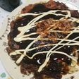 グルテンフリー。米粉でお好み焼き。