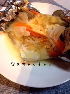 フライパンで〜タラの味噌マヨホイル焼き-レシピのメイン写真