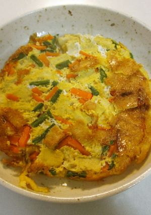 高野豆腐スペイン風オムレツ　弁当にも-レシピのメイン写真