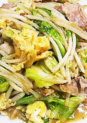 ◇キャベツ＊もやし甘酢炒め◇-レシピのメイン写真