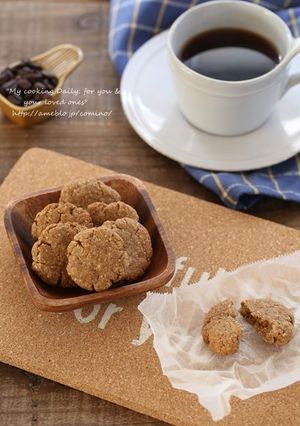 米ぬかココナッツコーヒークッキー-レシピのメイン写真