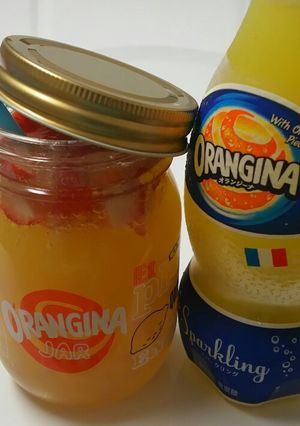 オランジーナdeクラッシュゼリードリンク-レシピのメイン写真