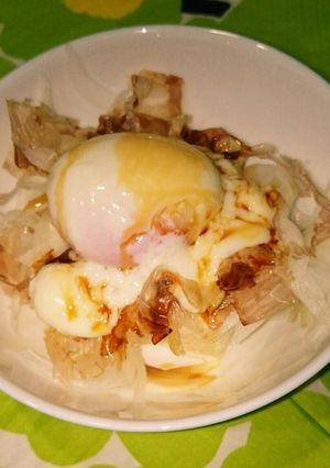 簡単♪美味しい♪温玉豆腐-レシピのメイン写真
