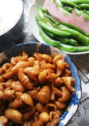 簡単！鶏皮のこってり-レシピのメイン写真