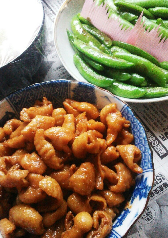 簡単！鶏皮のこってり-レシピのメイン写真