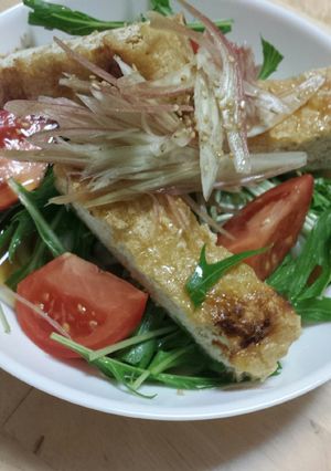 栃尾油揚げの冷やしうどん-レシピのメイン写真