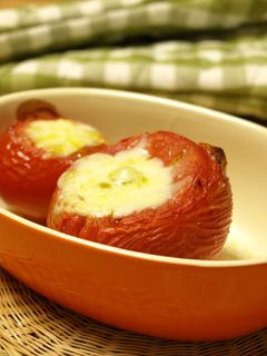 トースターで簡単!焼きトマト-レシピのメイン写真