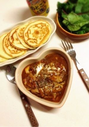 トマト缶とキャベツと玉ねぎ煮込み★-レシピのメイン写真